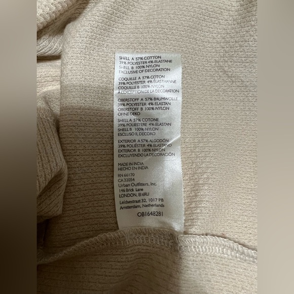 Free People Toni Tunic Top Oatmeal Size Small NWoT $148 - Picture 10 of 11